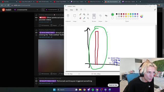 xQc calling out Hassan, Ludwig , and Asmongold.