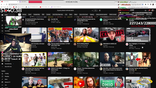Kai responds to Ninja downplaying his attempt to break the subscriber record