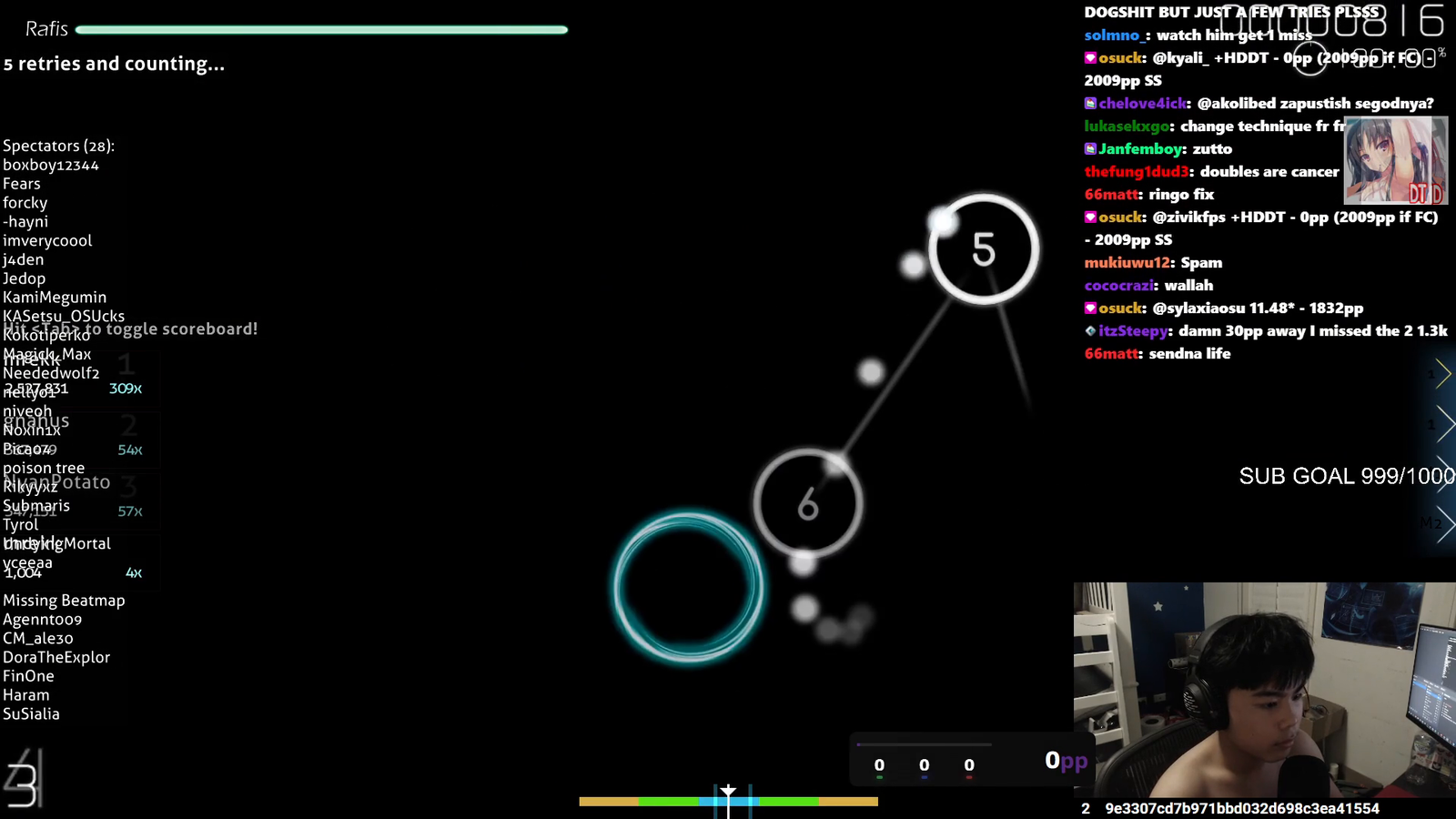 After only 13 days, osu! player 'mrekk' retakes the #1 spot!