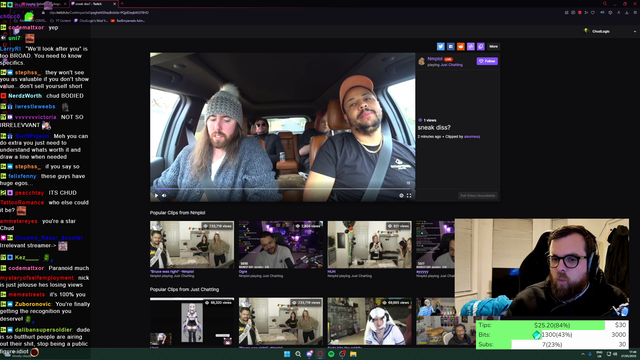 Chudlogic responds to nick polom calling him an "irrelevant drama react streamer"