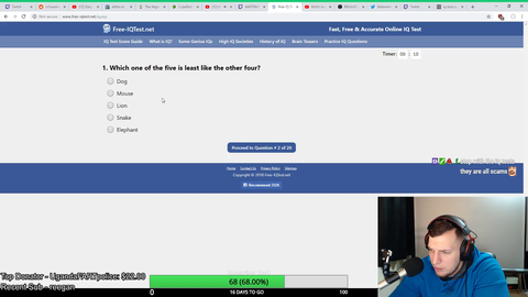 Water_melon pump can’t even get passed first question on IQ TEST