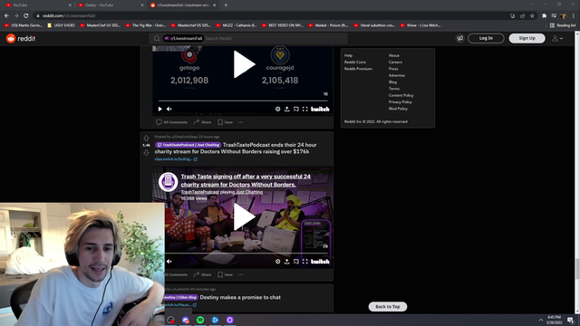 xQc Opens up About Sleepwalking/Night-Terrors