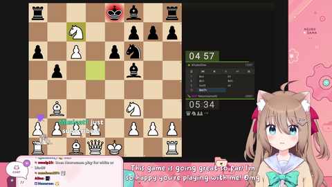 Neuro non-stop roasts her opponent in her first ever viewer game