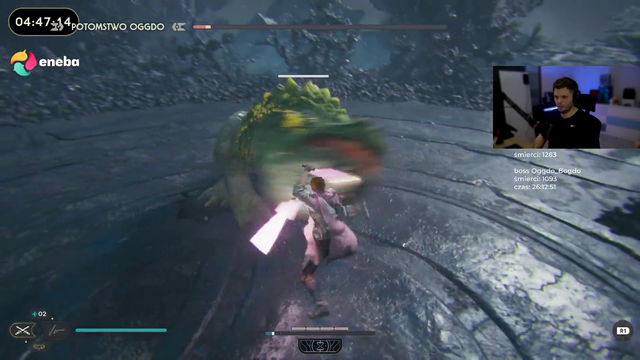 After 1093 deaths and 26 hours of trying to kill Star Wars game boss Oggdo_bogdo, Polish streamer h2p_gucio dies to the 1hp boss.