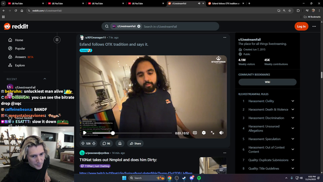 xQc proves Esfand is innocent
