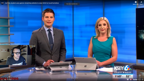Maya's 32,000 donation to charity got on the news and...