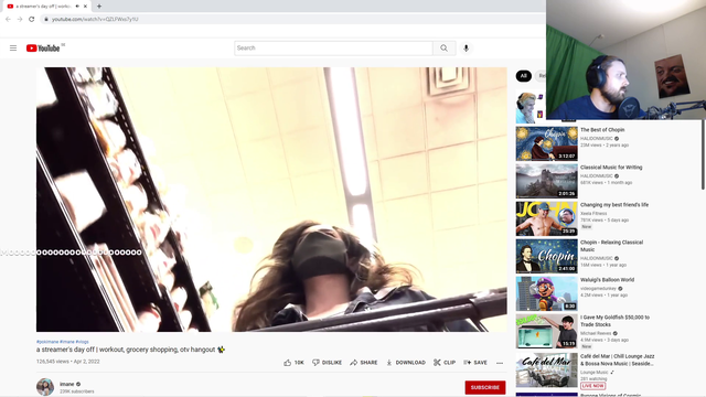 frozen "restarts" after watching pokimane