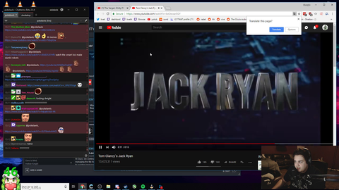 Pokelawls learns why chat keeps linking him Jack Ryan trailers his entire stream