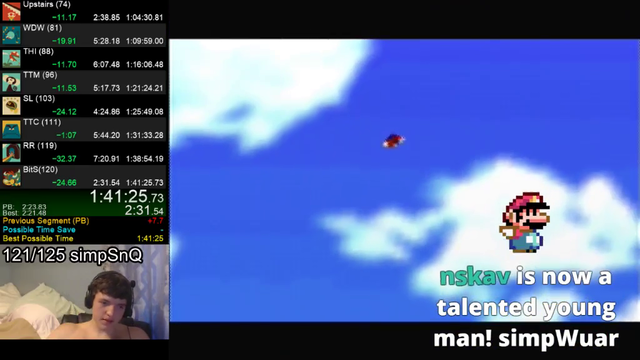 Speedrunner's mom celebrates his new Personal Best