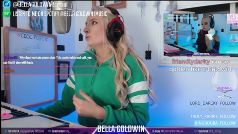 Bella Goldwin does Halo theme.