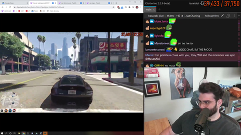Hasan reacts to a clip that didn't age well