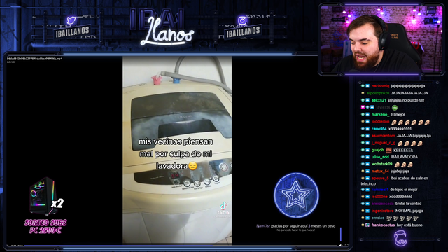 Ibai thinks he showed peepee on stream