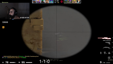 Sliker hits an ace in csgo