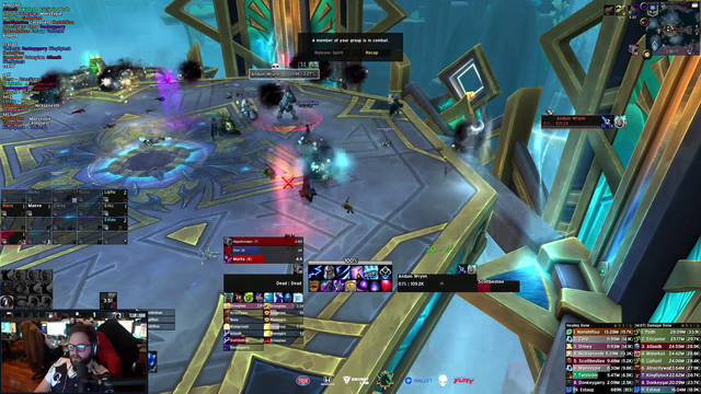Team Liquid with a Clutch Solo Tank World First Anduin Kill.