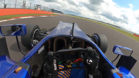 F1 Driver Lando Norris drives F3 Car POV!