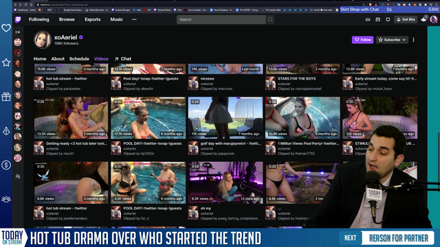 The original hot tub streamer calls out everyone who stole his idea