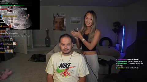 Erobb finally goes bald