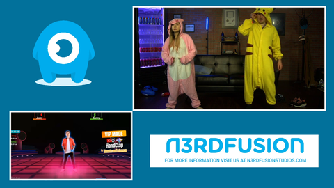 Two boomers dancing in onesies