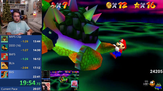 Mizkif loses to Emiru in SM64