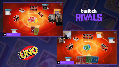 Tfue's dad with the Uno win on Twitch Rivals
