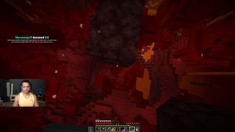 Tyler1 "only going one direction" in the nether for over an hour