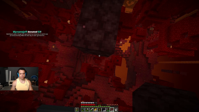Tyler1 "only going one direction" in the nether for over an hour