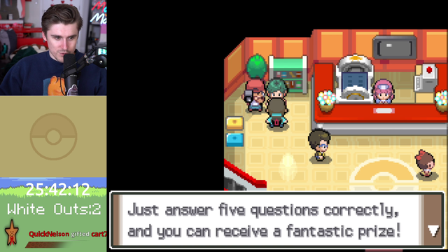 Ludwig does a Pokemon NPC's quiz