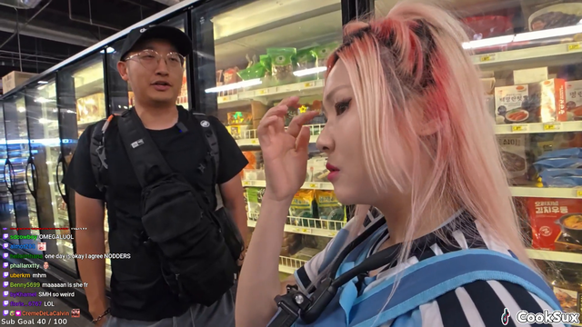 Hachu explains to Cook why she cant diet in America