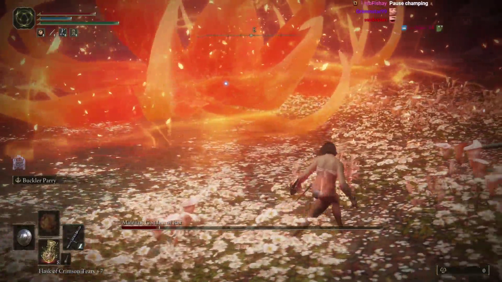 Distortion2 kills Malenia with naked level 1 char