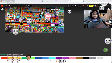 Raided streamer gets inspirational