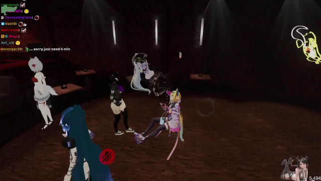Lacari coomed in VRChat again live on stream