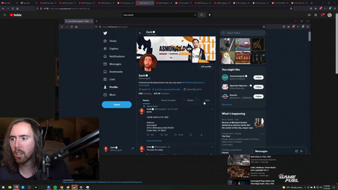 Asmongold Sneak Follows Nyanners