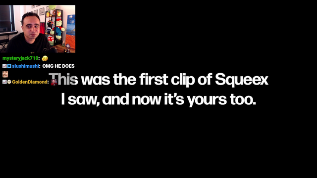 Squeex encourages new runners who learned from his tutorial