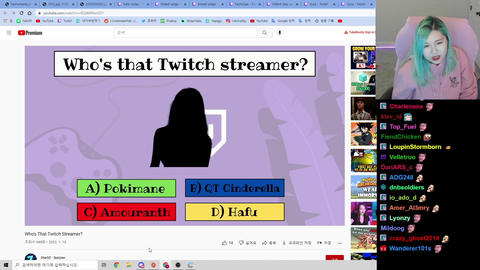 Hachu recognizes her favorite streamer