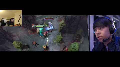 Dota 2 production value in action GabeN
