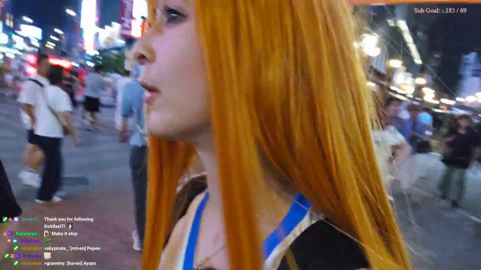 random passerby helps Nicoco teach Robcdee an idol trend