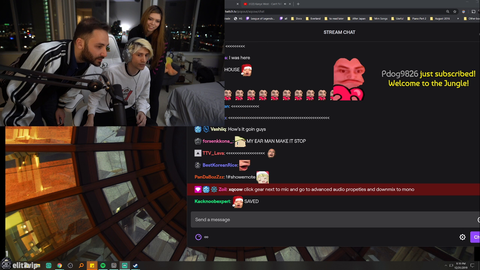 xQc goes to Reckfuls just to keep his promise and stream for his fans.