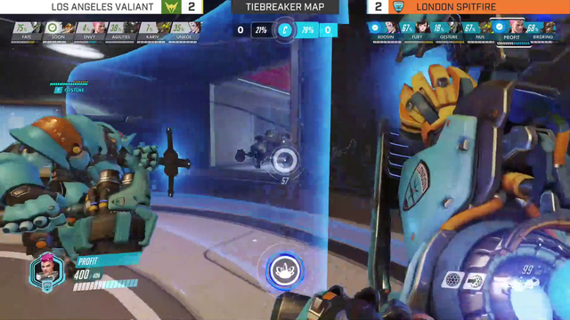 Neither team has a Pharah. Audio fail