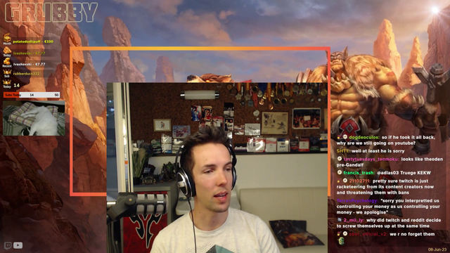 Grubby wants to leave Twitch
