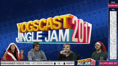 The Yogscast have raised 5 million for charity!