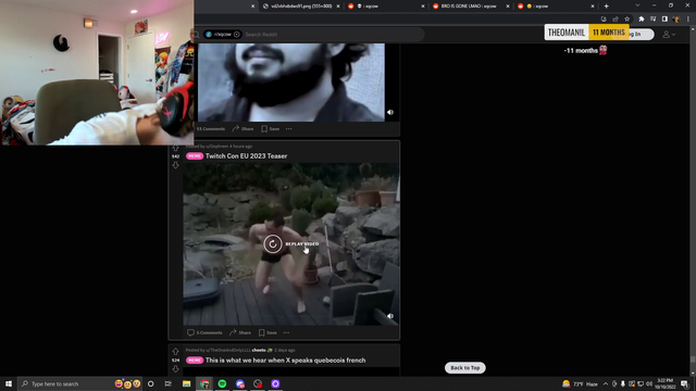 xqc Reacting to Twitchcon EU 2023 Teaser