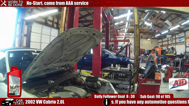 (LOUD)Minor engine failure in the shop