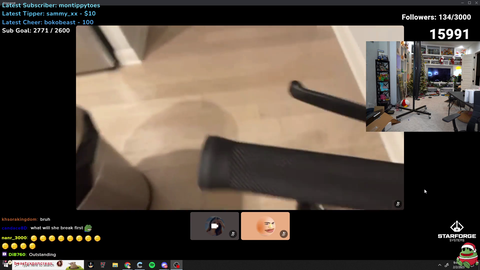 Emily damages Mizkif's wall and is never seen again