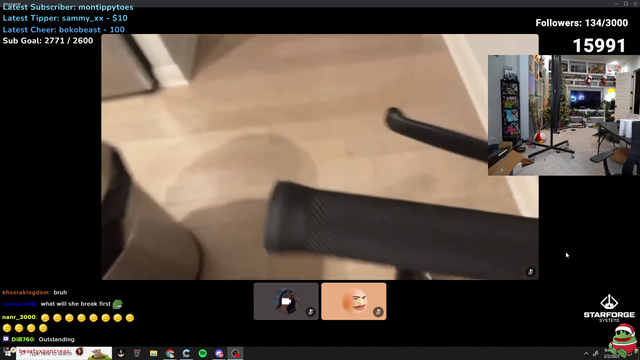 Emily damages Mizkif's wall and is never seen again