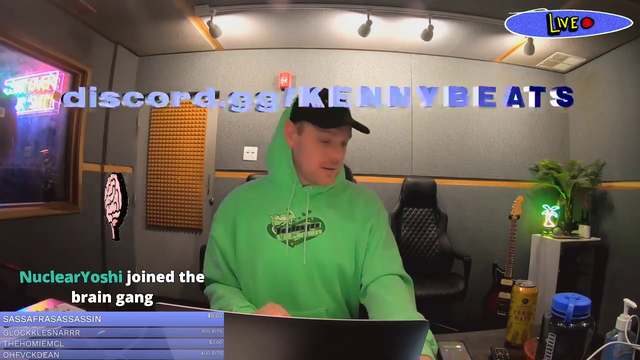 Monte Booker sends a sample to Kennybeats