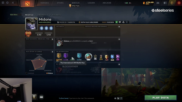 Gorgc explains to viewer that he's playing against smurfs