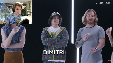 Juicer Dimitri snipes xQc's reaction video through Jubilee