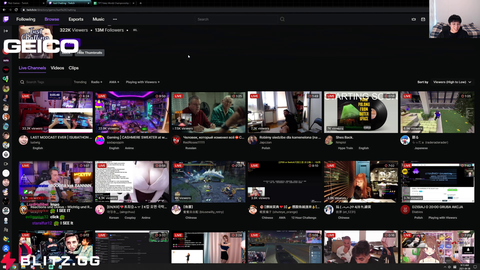Pack of TFT streamers discover new just chatting meta