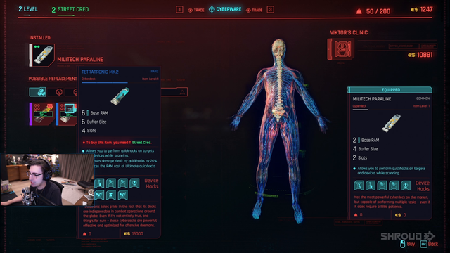 "I want everybody to get the launch at the same exact time" - Shroud two months ago on streamers getting to play games early, while currently being live streaming Cyberpunk one day early to 130k viewers. (clip in comments)