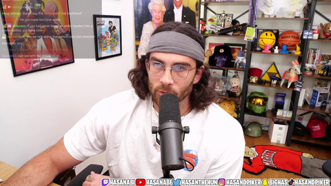Hasan Keeps it Real After Joining Call with Sliker